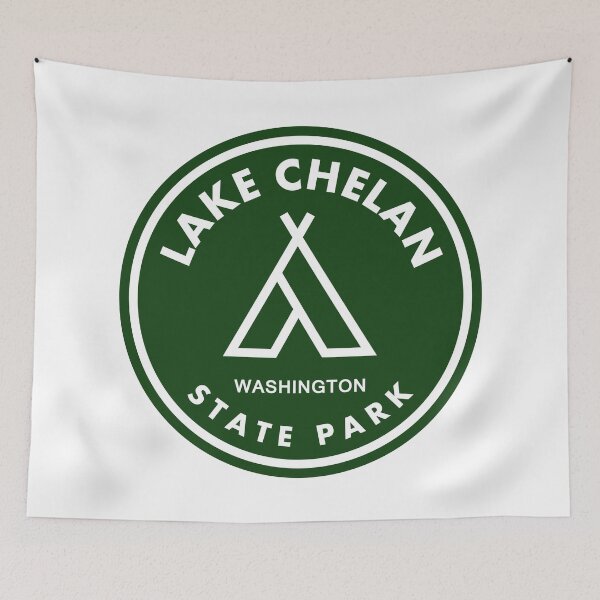 Item preview, Lake Chelan State Park Washington Tent designed and sold by bivenart.