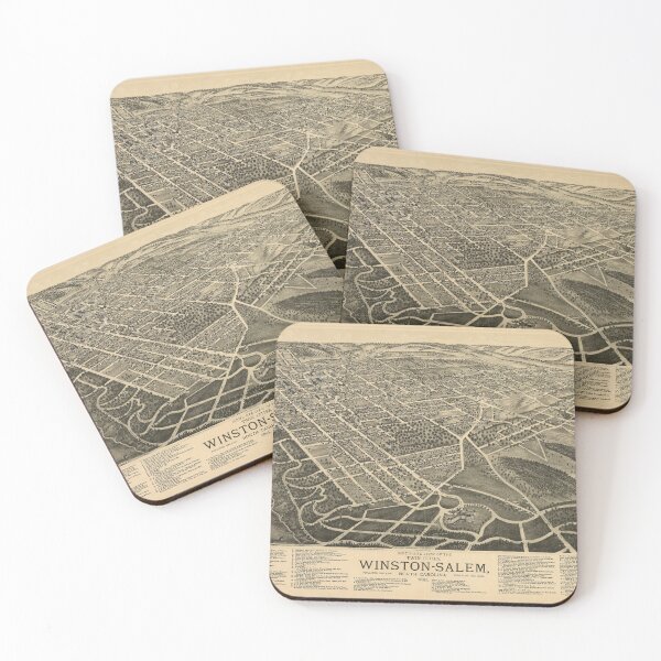 Item preview, Winston-Salem, North Carolina (1891) designed and sold by allhistory.