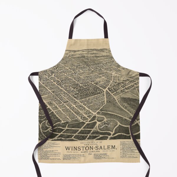 Item preview, Winston-Salem, North Carolina (1891) designed and sold by allhistory.
