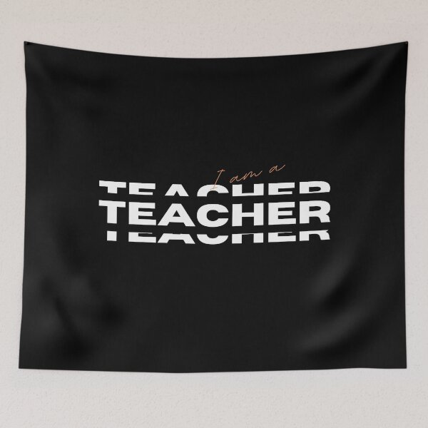 Item preview, I am a Teacher designed and sold by OurBarcode.