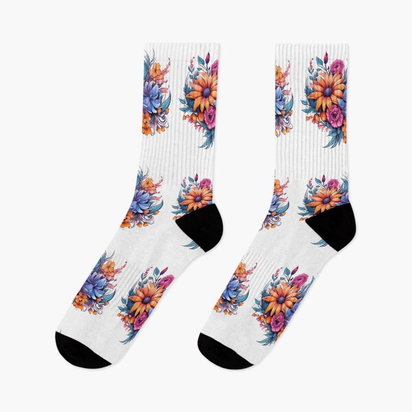Item preview, Wild Flowers Botanical Flower Nature Colorfull Folk designed and sold by ArtFromBeyond.