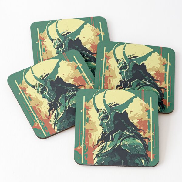Item preview, Warrior Loki Portrait designed and sold by Illusions-art.