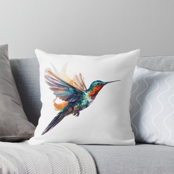Item preview, Hummingbird Realistic Photostyle Abstract Oil Art designed and sold by Ashura-AI.