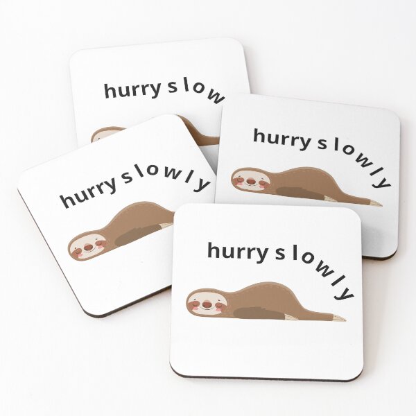 Item preview, hurry slowly, sloth, designed and sold by Colada ....