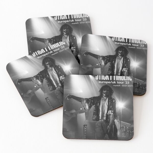 Item preview, Sticky Fingers Concert Poster Black and White designed and sold by Allenotna1414.