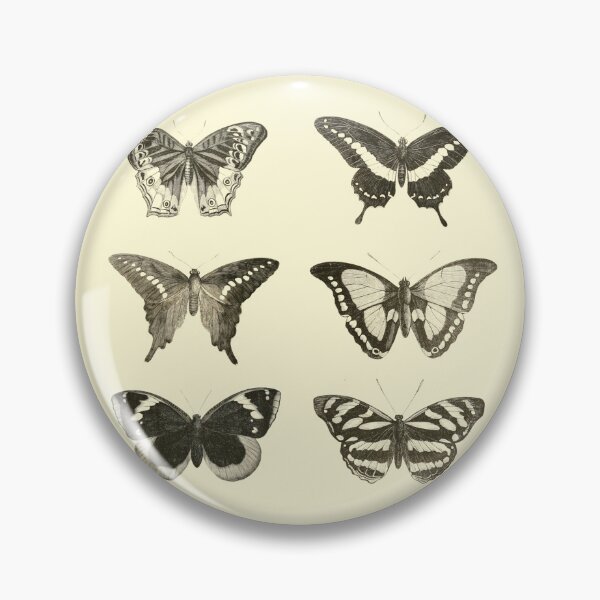 Item preview, Vintage Butterfly Illustration - Neutral designed and sold by gildedfinches.