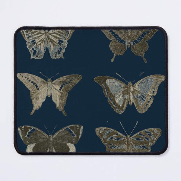 Item preview, Vintage Butterfly Illustration - Blue designed and sold by gildedfinches.