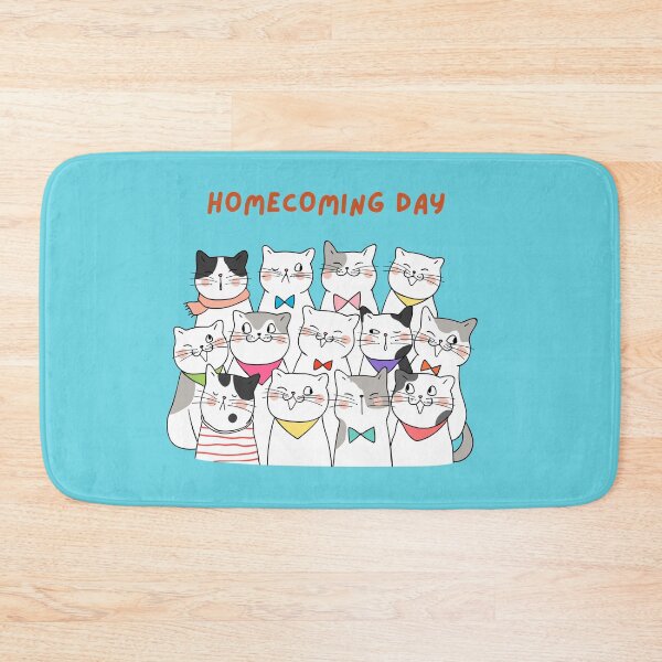 Item preview, The cat's meow homecoming day, shirts with cats on them designed and sold by Teeandnat.