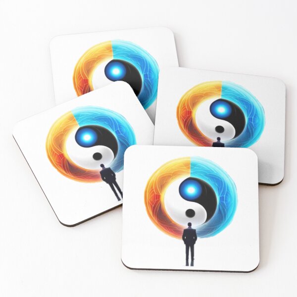Item preview, Awesome Yin And Yang Colorful Design designed and sold by InformationFor.