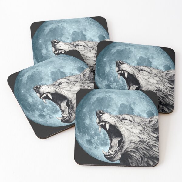 Item preview, Halloween Wolf Moon designed and sold by MTJ-Mushrooms.