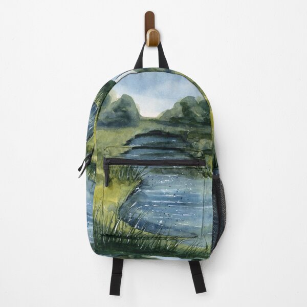 Item preview, Summer Stream - Watercolor Painting designed and sold by Pattokarts.