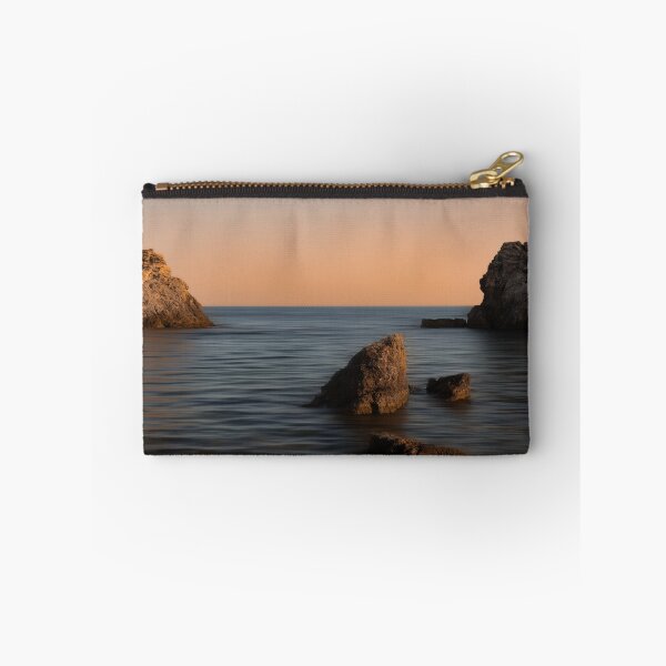 Item preview, Sunset mood at the sea with rocks designed and sold by rogerhphoto.