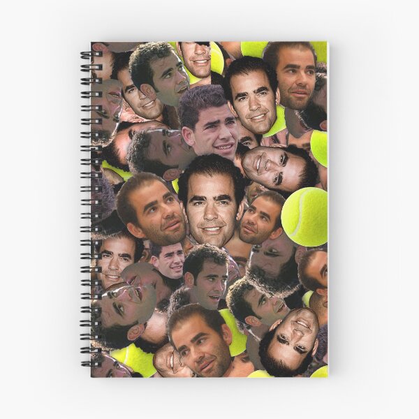 Item preview, Pete Sampras - Tennis face pattern designed and sold by ManOfManyFaces.