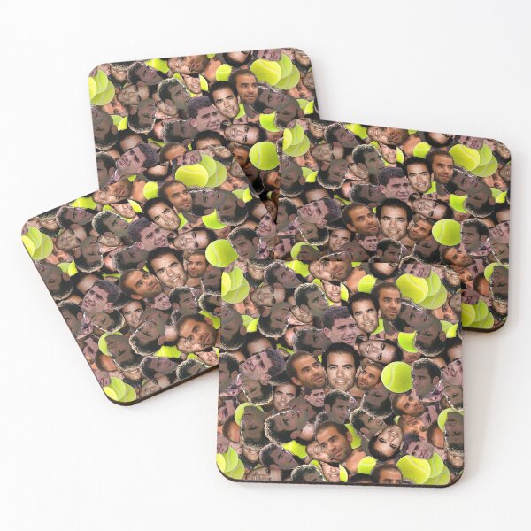 Item preview, Pete Sampras - Tennis face pattern designed and sold by ManOfManyFaces.