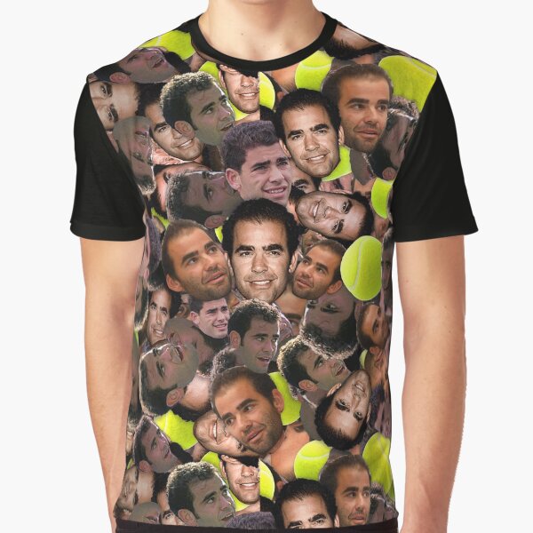 Item preview, Pete Sampras - Tennis face pattern designed and sold by ManOfManyFaces.
