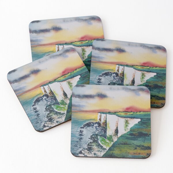 Item preview, Sunset from the cliff top designed and sold by Justin Turney Art.