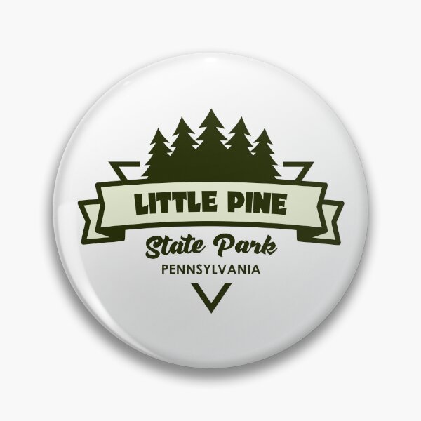 Item preview, Little Pine State Park Pennsylvania Trees And Ribbon designed and sold by bivenart.