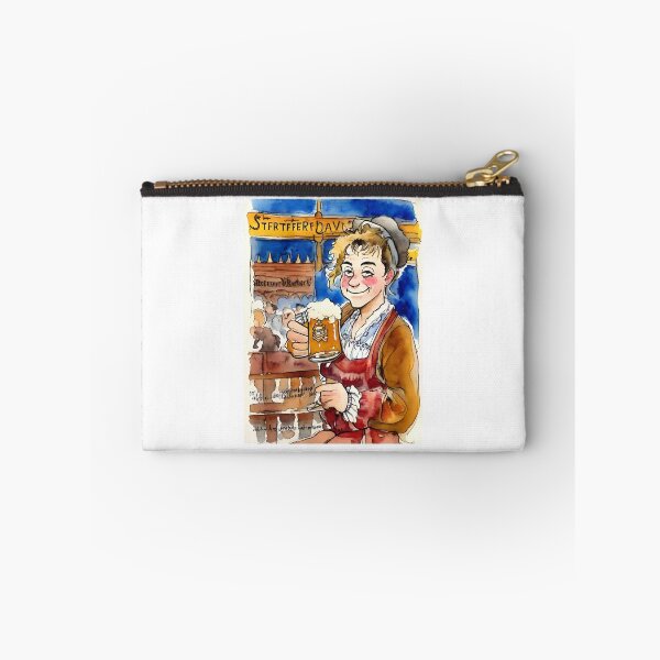 Artikelvorschau, Mädchen mit einem Glas Craft-Bier, Mädchen mit Bierglas, Oktoberfest, Bier entworfen und verkauft von TirrellColister.