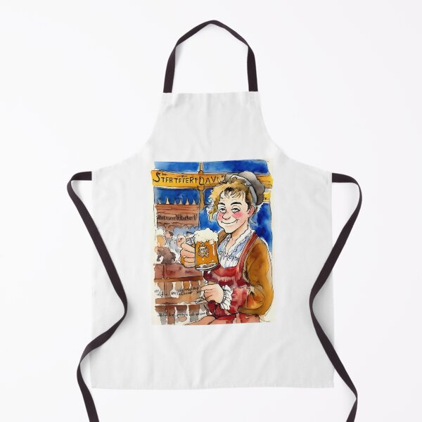Artikelvorschau, Mädchen mit einem Glas Craft-Bier, Mädchen mit Bierglas, Oktoberfest, Bier entworfen und verkauft von TirrellColister.