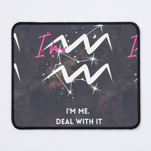 Item preview, Aquarius Zodiac Sign Essential Dark Background designed and sold by elearah1.