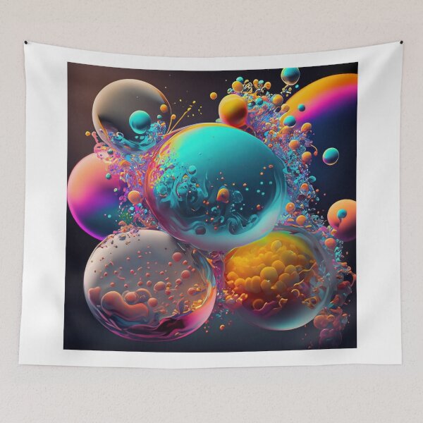 Item preview, Colorful bubbles  designed and sold by simaso.