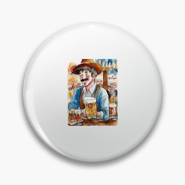 Artikelvorschau, Oktoberfest-Kellnerzeichnung, Oktoberfest-Kellner, Oktoberfest, Bier entworfen und verkauft von TirrellColister.