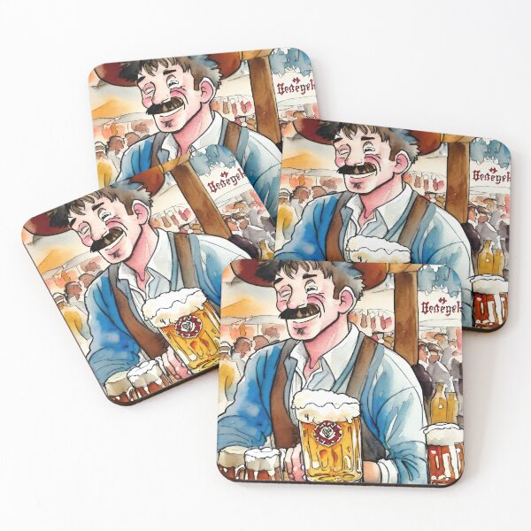 Artikelvorschau, Oktoberfest-Kellnerzeichnung, Oktoberfest-Kellner, Oktoberfest, Bier entworfen und verkauft von TirrellColister.