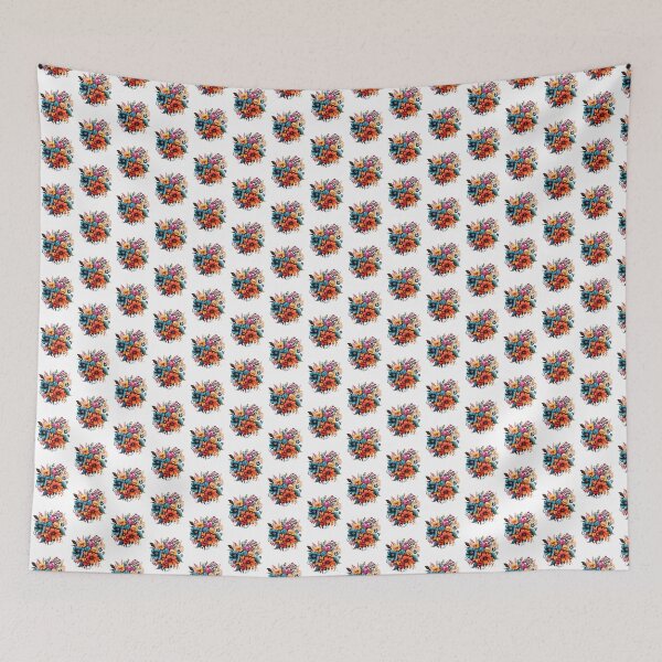 Item preview, Wild Flowers Botanical Flower Nature Colorfull Folk designed and sold by ArtFromBeyond.