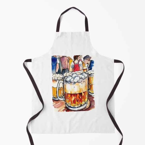 Artikelvorschau, Craft-Bier-Aquarellkunst, Craft-Bier, frisches Bier, Oktoberfest entworfen und verkauft von TirrellColister.