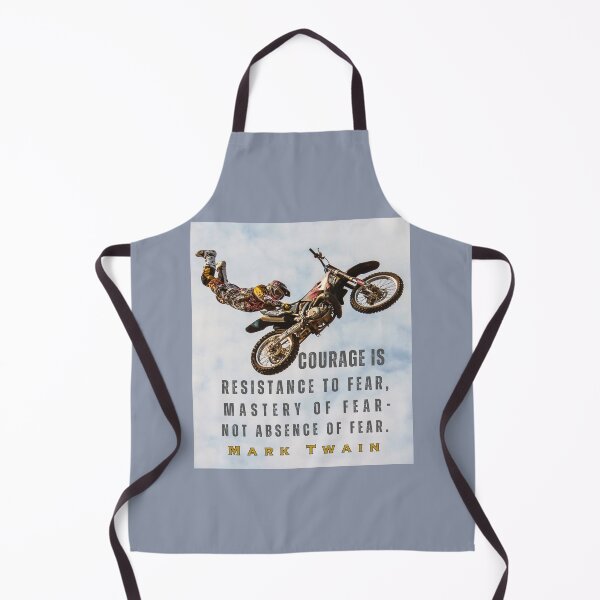 Item preview, Mark Twain portrait and quote: Courage is resistance to fear... designed and sold by artbleed.