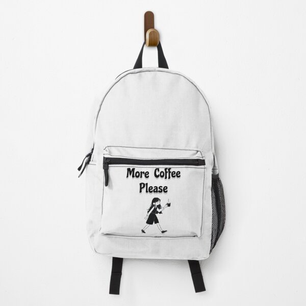 Item preview, More Coffee Please, Caffeine addicted girl designed and sold by DioSo.