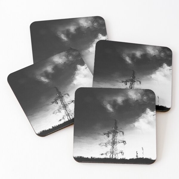 Item preview, Electrical tower reflection designed and sold by andfromwhite.