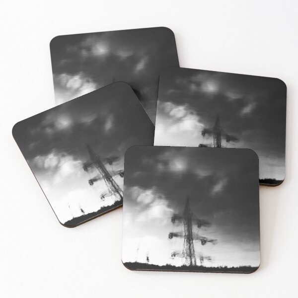 Item preview, Second electrical tower reflection designed and sold by andfromwhite.