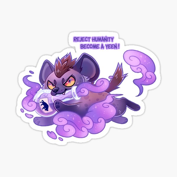 Item preview, Reject humanity, Become a YEEN! designed and sold by Mr.Lemur.