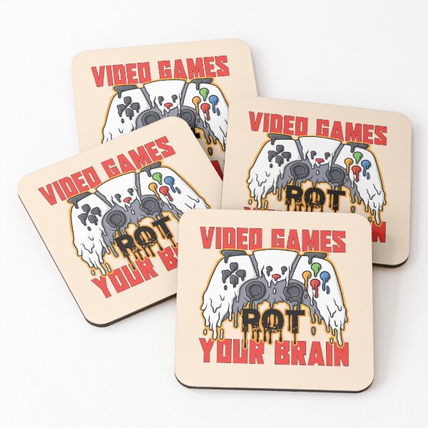Item preview, Video Games Rot Your Brain designed and sold by OfficeFortune.