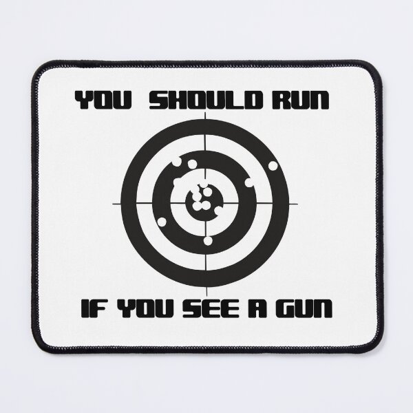 Item preview, You should run if you see a gun designed and sold by sednalafandy79.