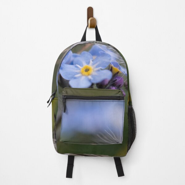 Item preview, Forget-Me Not being hugged by a dying Dandelion designed and sold by Susan Reilly.