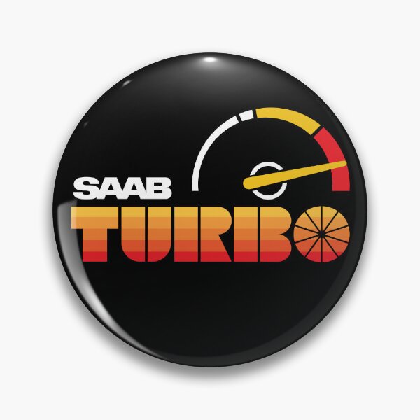 Item preview, SAAB Turbo retro look badge stripes with Gage designed and sold by blackdogshop.