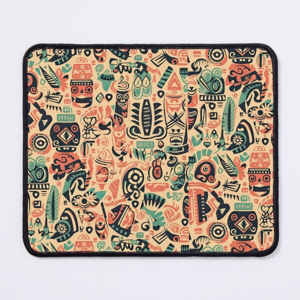 Item preview, 50's Abstract Tiki Tile designed and sold by GloriousIdiot.