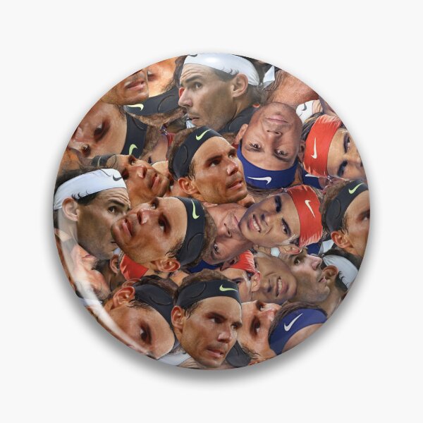 Item preview, Rafael Nadal - Tennis face pattern designed and sold by ManOfManyFaces.