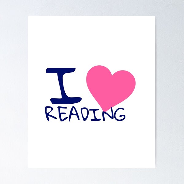 Item preview, I love reading designed and sold by IDstore.