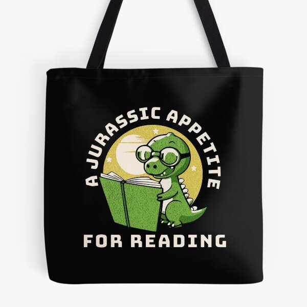 Artikelvorschau, Dinosaurierbuch | Eine jurassische Leselust | Vintage-Stil entworfen und verkauft von Tee-Craftify.