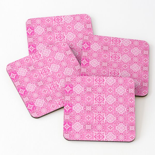 Item preview,  Cute Pink Tiles Pattern designed and sold by Ana Moguš.
