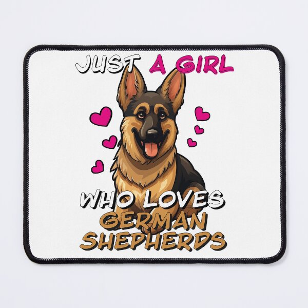 Item preview, Just A Girl Who Loves German Shepherds designed and sold by SatooDesign.