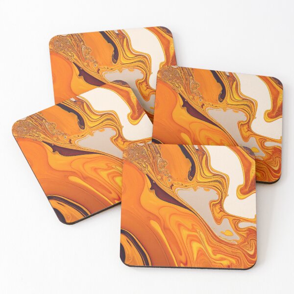 Item preview, Orange Marble Phone Case designed and sold by pauloss.