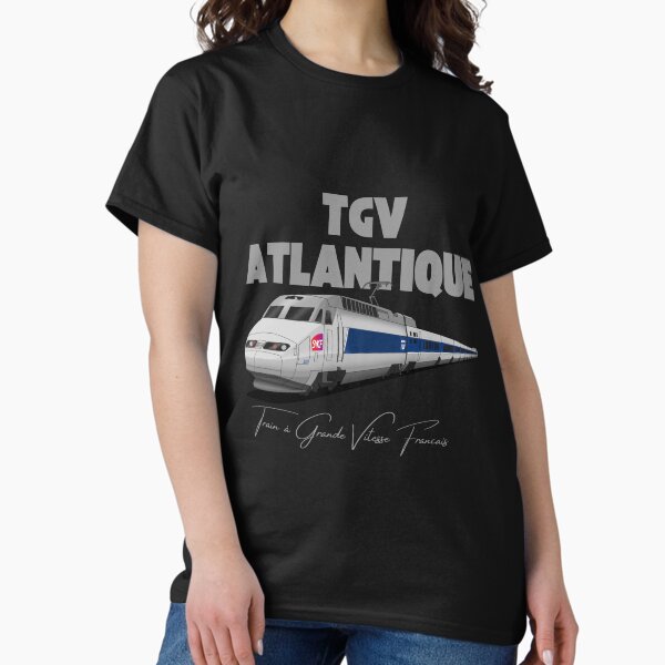 Vista previa del artículo con la obra «Tren de alta velocidad TGV Antlantique», diseñado y vendido por Artistic Transportation Officials.