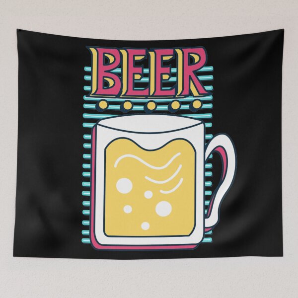 Item preview, Retro Beer Design  designed and sold by Harsh  Katariya.