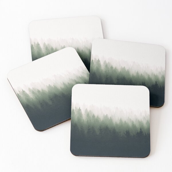 Item preview, Chasing Light // Foggy Summer Fairytale Wilderness Forest With Cascadia Trees Covered In Magic Fog Season designed and sold by Tordis Kayma.
