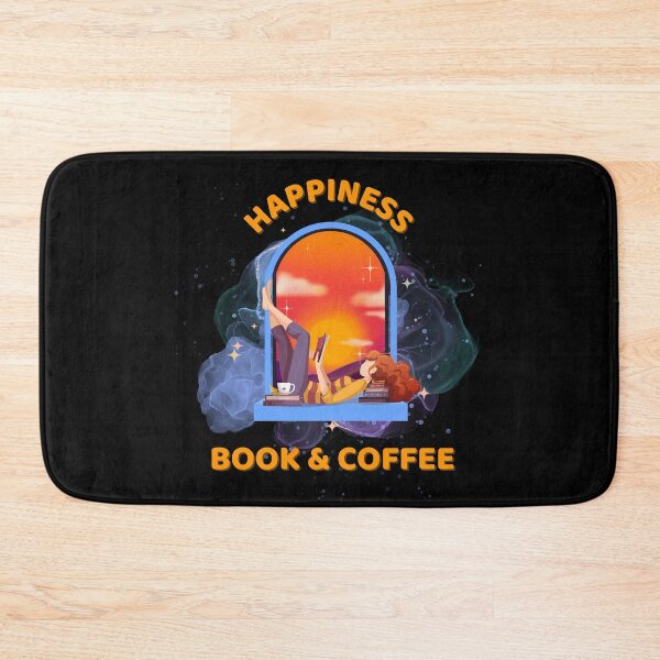 Item preview, Happiness - Book & Coffee | Book lover,  designed and sold by Galskap.
