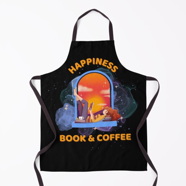Item preview, Happiness - Book & Coffee | Book lover, designed and sold by Galskap.